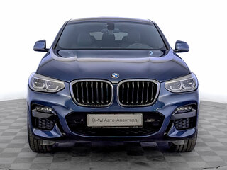 2021 BMW X4 20d II (G02), синий, 4040000 рублей, вид 2