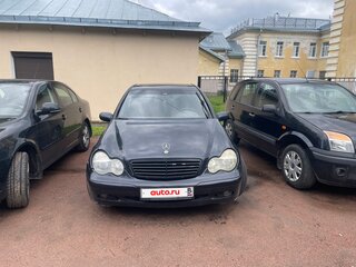 2000 Mercedes-Benz C-Класс 200 II (W203), синий, 390000 рублей, вид 2