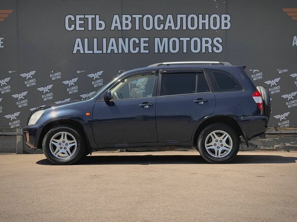 2009 Chery Tiggo (T11) I, синий - вид 3