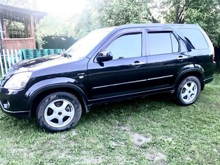 2006 Honda CR-V II Рестайлинг, чёрный, 900000 рублей, вид 2