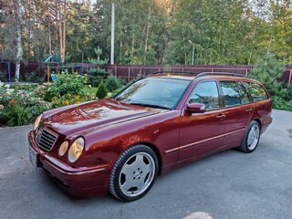 2002 Mercedes-Benz E-Класс 430 II (W210, S210) Рестайлинг, синий, 2650000 рублей, вид 1