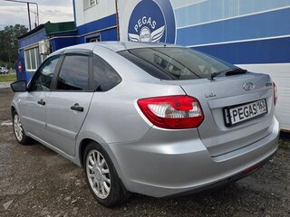 2017 Lada (ВАЗ) Granta I, серебристый, 445000 рублей, вид 4