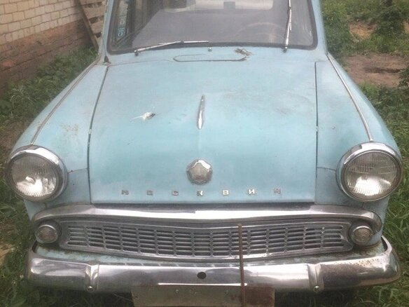 1964 Москвич 403, голубой, 80000 рублей - вид 1