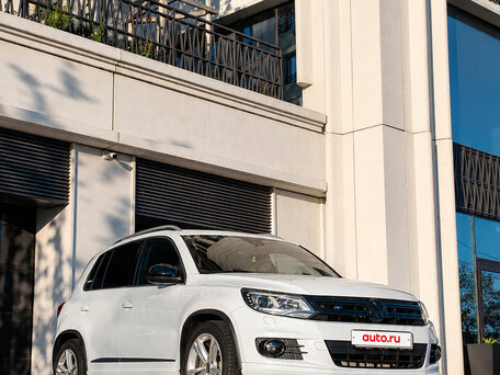 2013 Volkswagen Tiguan I Рестайлинг, белый, 2500000 рублей, вид 1