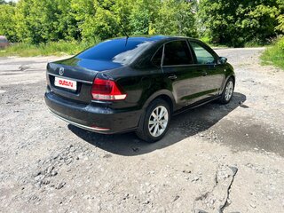 2016 Volkswagen Polo V Рестайлинг, чёрный, 790000 рублей, вид 4
