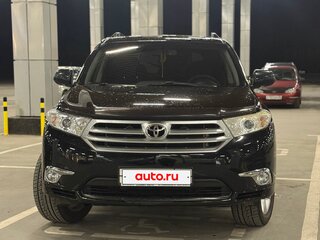 2012 Toyota Highlander II (XU40) Рестайлинг, чёрный, 2800000 рублей, вид 2