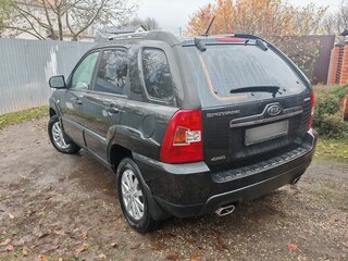 2009 Kia Sportage II Рестайлинг, чёрный, 850000 рублей, вид 4