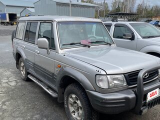 2001 Hyundai Galloper II, серебристый, 350000 рублей, вид 1