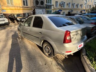 2013 Renault Logan I Рестайлинг, серый, 260000 рублей, вид 4