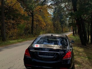 2016 Mercedes-Benz S-Класс 500 Long 9G-TRONIC VI (W222, C217), чёрный, 4170000 рублей, вид 4