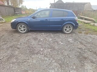 2008 Opel Astra H Рестайлинг, синий, 350000 рублей, вид 4