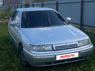 2002 Lada (ВАЗ) 2110, серебристый, 140000 рублей, вид 3