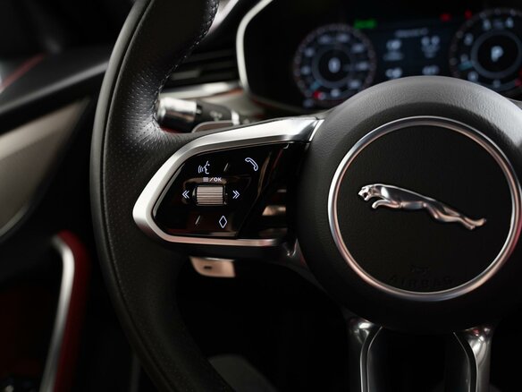 2021 Jaguar F-Pace I Рестайлинг, синий - вид 20