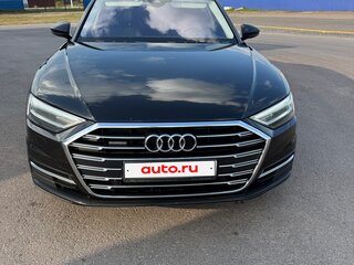 2020 Audi A8 Long 55 TFSI IV (D5), чёрный, 6700000 рублей, вид 3