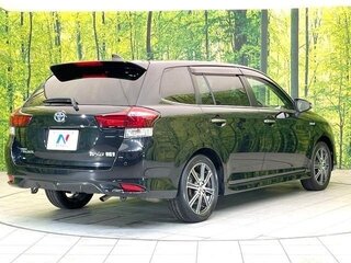 2016 Toyota Corolla Fielder XI (E160, E170, E180) Рестайлинг 1, чёрный, 1050000 рублей, вид 2