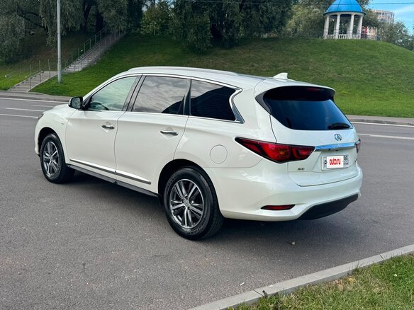 2019 Infiniti QX60 I Рестайлинг, белый - вид 5