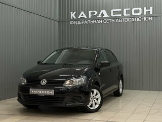 2013 Volkswagen Polo V, чёрный, 910000 рублей, вид 1