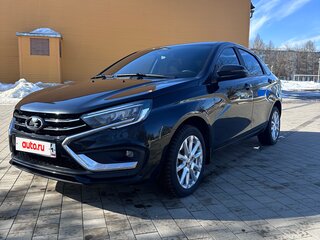 2024 Lada (ВАЗ) Vesta I Рестайлинг (NG), чёрный, 1500000 рублей, вид 2