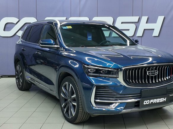 2021 Geely Monjaro (Xingyue L) I, синий