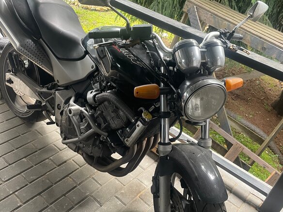 2001 Honda CB 600F Hornet, чёрный, 350000 рублей - вид 7