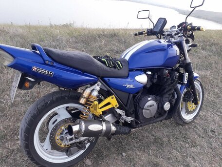 1999 Yamaha XJR1300, синий, 410000 рублей, вид 2