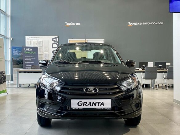 2026 Lada (ВАЗ) Granta I Рестайлинг, чёрный - вид 1