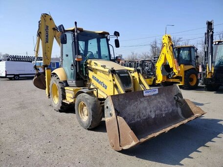 2020 Komatsu WB93R-5, жёлтый, 5824215 рублей, вид 2