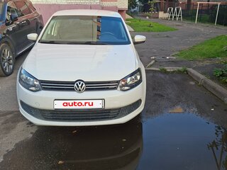 2012 Volkswagen Polo V, белый, 750000 рублей, вид 2