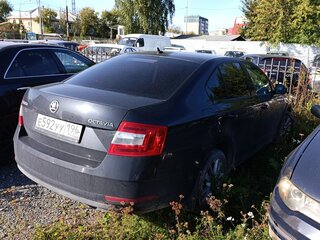 2017 Skoda Octavia III (A7) Рестайлинг, чёрный, 1046000 рублей, вид 3