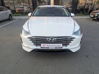 2021 Hyundai Sonata VIII (DN8), белый, 1910000 рублей, вид 2