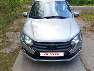 2021 Lada (ВАЗ) Granta I Рестайлинг, серый, 610000 рублей, вид 3