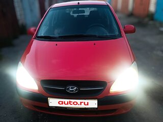 2010 Hyundai Getz I Рестайлинг, красный, 490000 рублей, вид 1