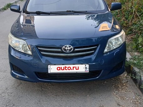 2007 Toyota Corolla X (E140, E150), синий, 650000 рублей, вид 1