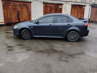 2008 Mitsubishi Lancer X, серый, 810000 рублей, вид 4
