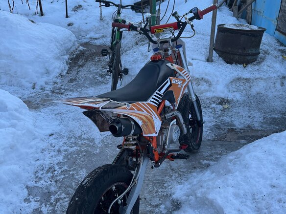 2019 BSE MX 125, оранжевый, 85000 рублей - вид 2