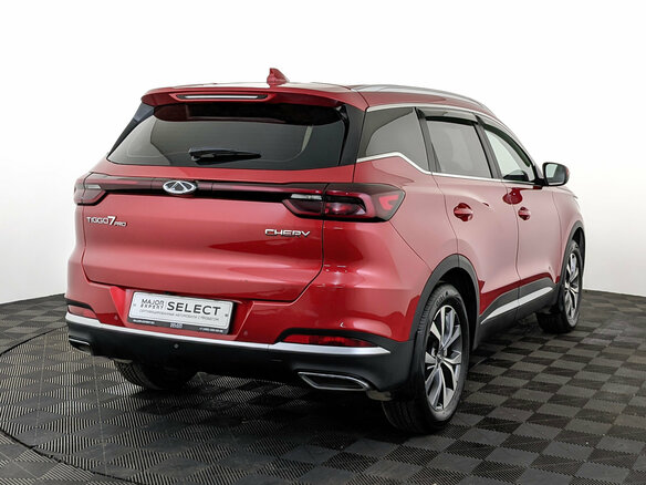2022 Chery Tiggo 7 Pro I, красный, 1620000 рублей - вид 4