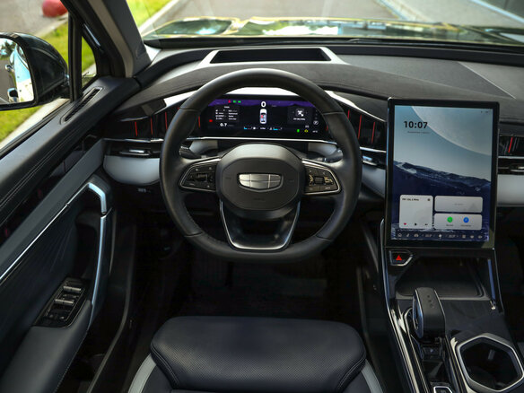 2024 Geely Atlas II, зелёный - вид 13