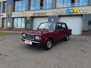 2002 Lada (ВАЗ) 2107, красный, 135000 рублей, вид 1
