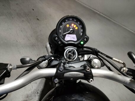 2024 Triumph Scrambler, чёрный, 1190000 рублей, вид 2