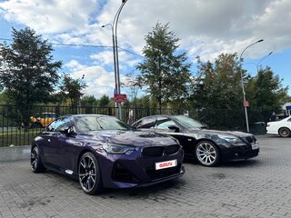 2022 BMW 2 серии M240i xDrive G42, фиолетовый, 7500000 рублей, вид 5