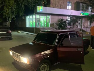 2007 Lada (ВАЗ) 2107, пурпурный, 89000 рублей, вид 4