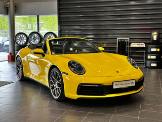2021 Porsche 911 Carrera 4S VIII (992), жёлтый, 12980000 рублей, вид 4