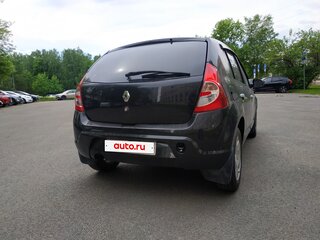 2013 Renault Sandero I, чёрный, 610000 рублей, вид 2