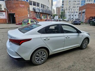 2021 Hyundai Solaris II Рестайлинг, белый, 1499000 рублей, вид 5