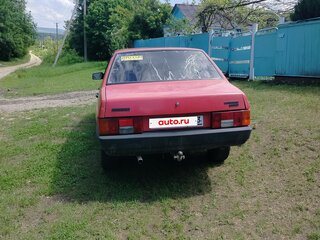 1997 Lada (ВАЗ) 21099, красный, 95000 рублей, вид 3