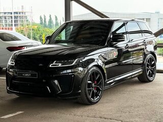 2020 Land Rover Range Rover Sport SVR II Рестайлинг, чёрный, 8000000 рублей, вид 2