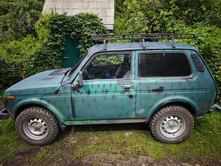 2001 Lada (ВАЗ) 2121 (4x4) I Рестайлинг, зелёный, 170000 рублей, вид 5