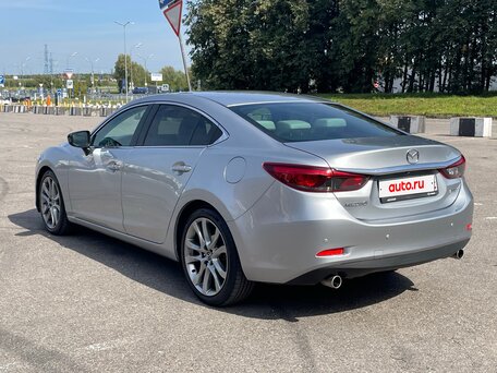 2016 Mazda 6 III (GJ) Рестайлинг, серый, 1950000 рублей, вид 3