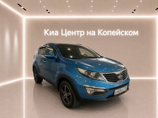 2012 Kia Sportage III, синий, 1249000 рублей, вид 2