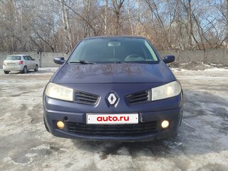 2007 Renault Megane II Рестайлинг, синий, 400000 рублей, вид 4